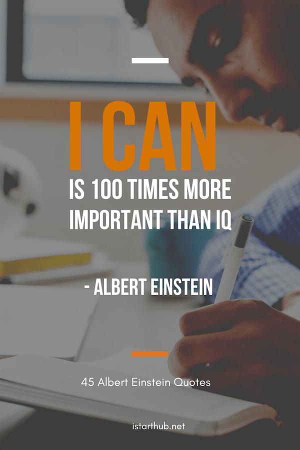Albert Einstein quotes on education