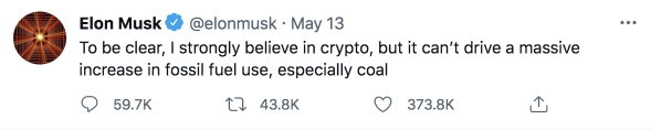 Elon Musk quotes about crypto