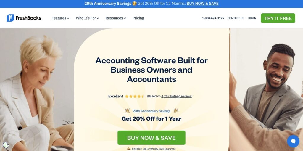 FreshBooks accounting software