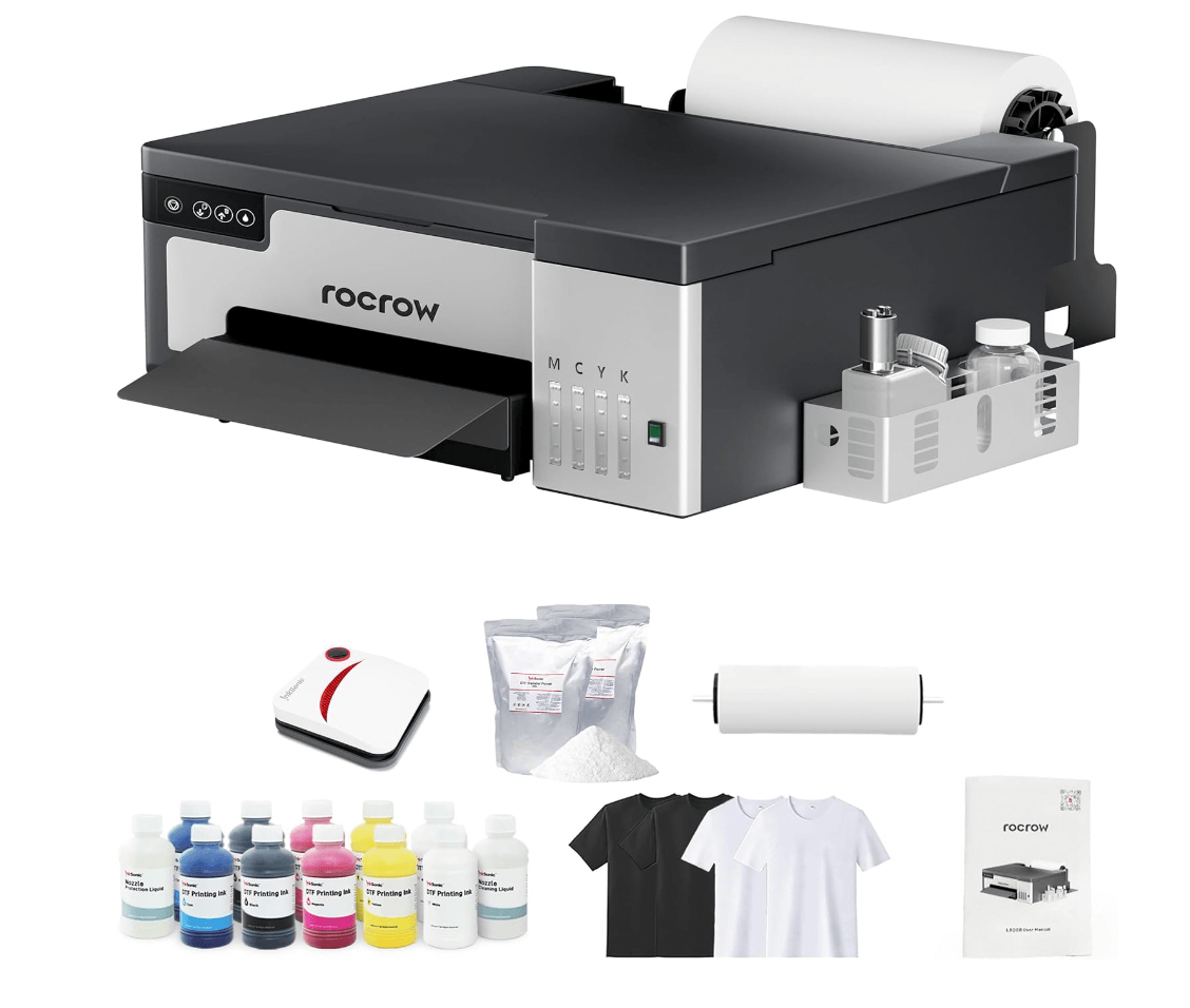 RocRow A4 T-Shirt DTF Printer