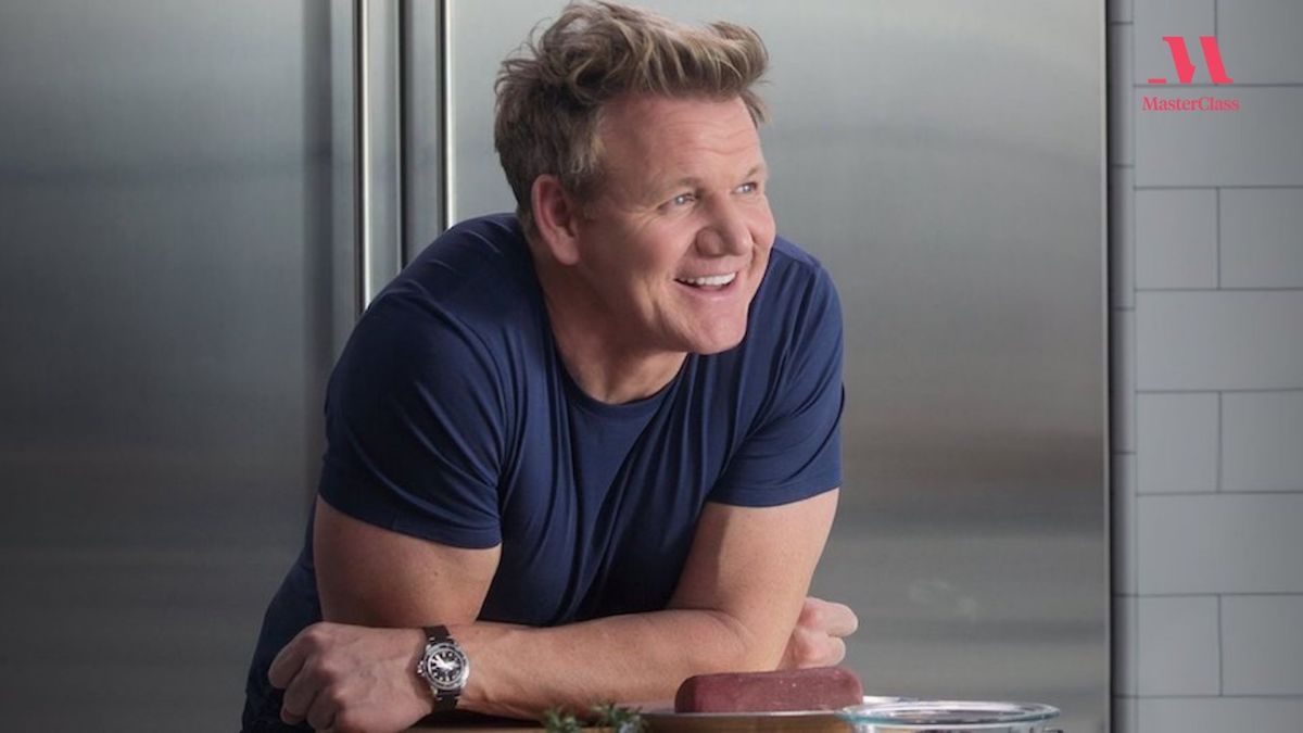 Gordon Ramsay cooking masterclass