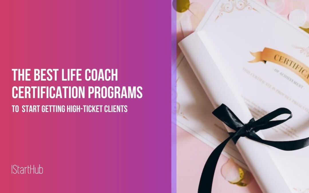 best life coach certification programs