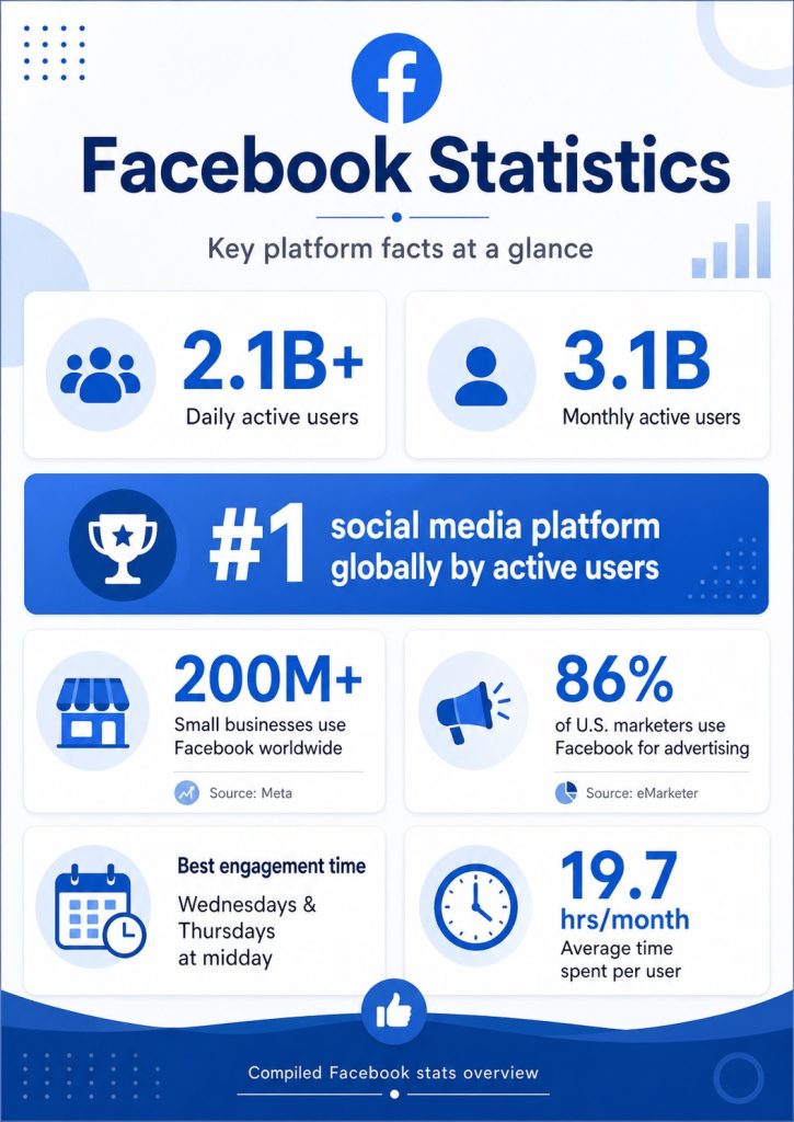 facebook statistics