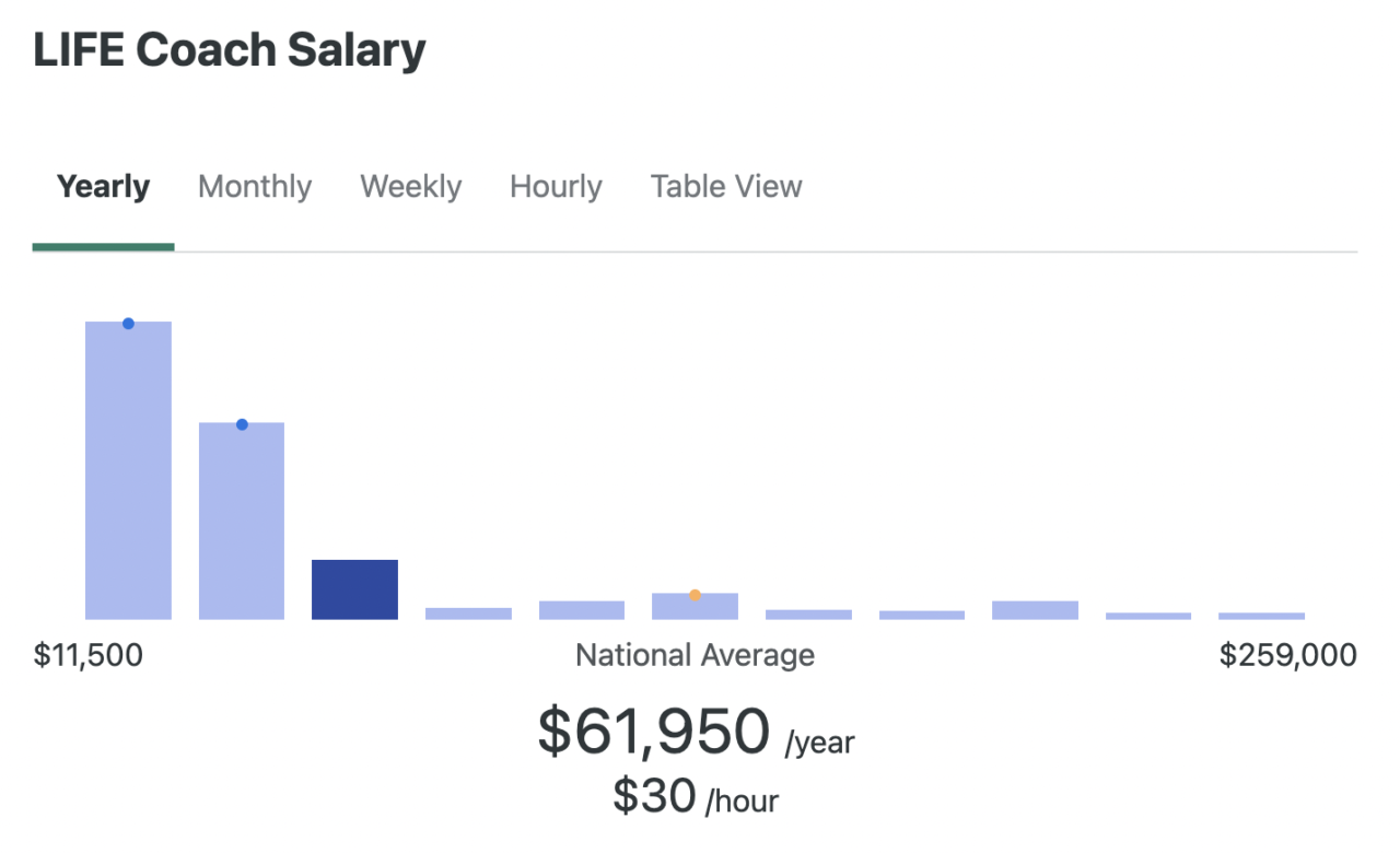 How Much Do Life Coaches Make? - IStartHub