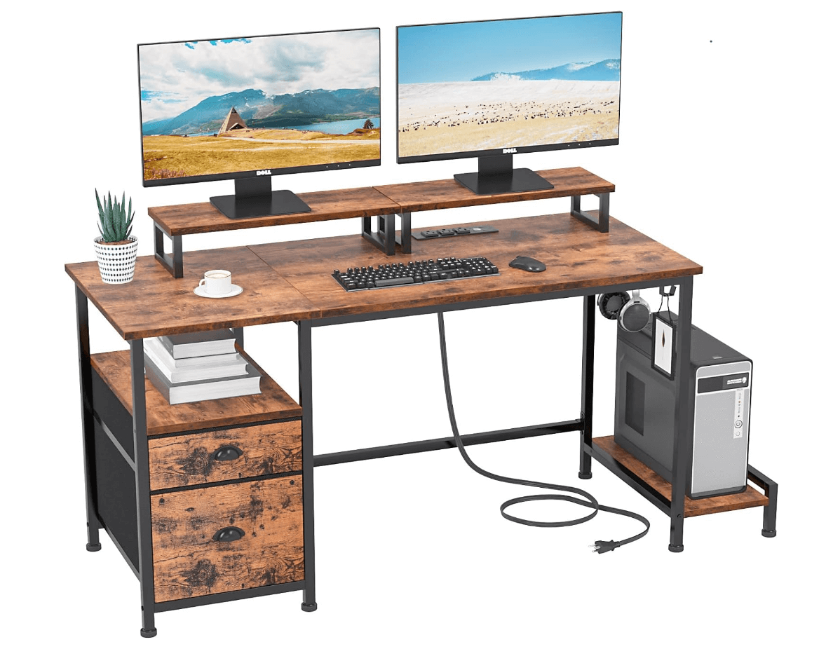 podcast room desk design